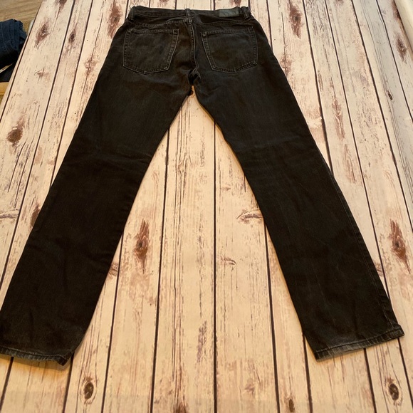 Gap 1969 black straight jean 28/30 - Picture 3 of 7